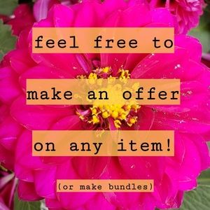 💞Offers are welcomed!💞